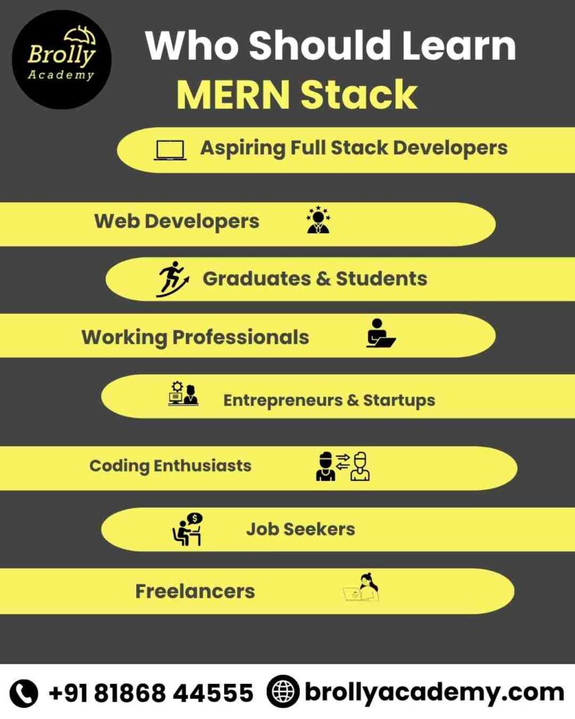MERN Stack Course In Hyderabad - Who Should Learn (1)