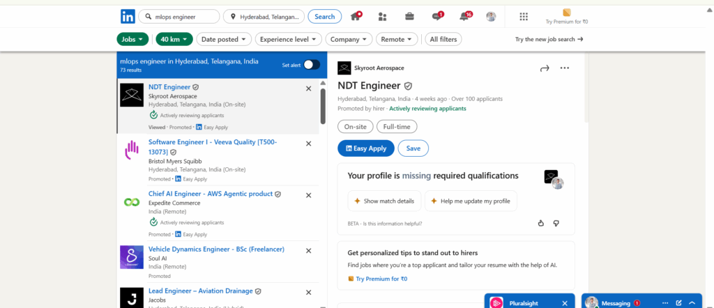 MLOPS Training In Hyderabad - Jobs In Hyderabad - LinkedIn