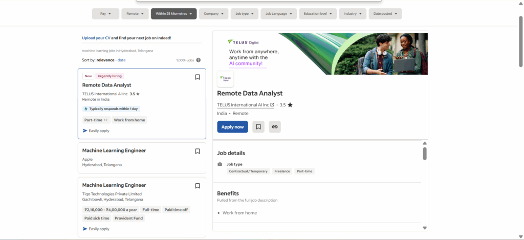 Machine Learning Training in Hyderabad - Glassdoor Jobs