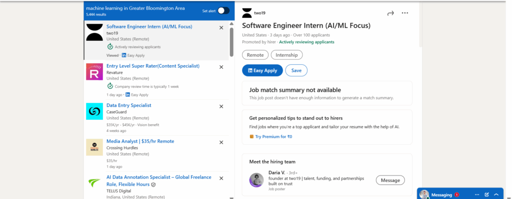 Machine Learning Training in Hyderabad - Linkedin -Jobs