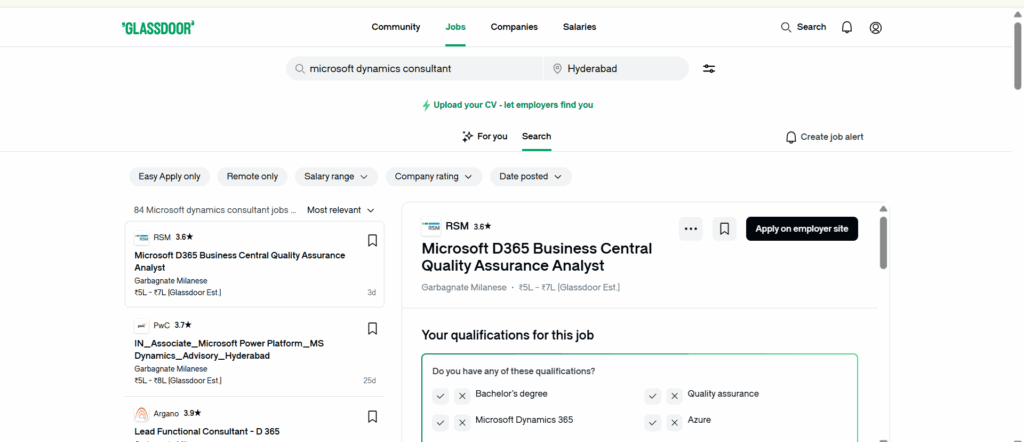 Microsoft Dynamics 365 Training In Hyderabad - Jobs In Hyderabad - Glassdoor