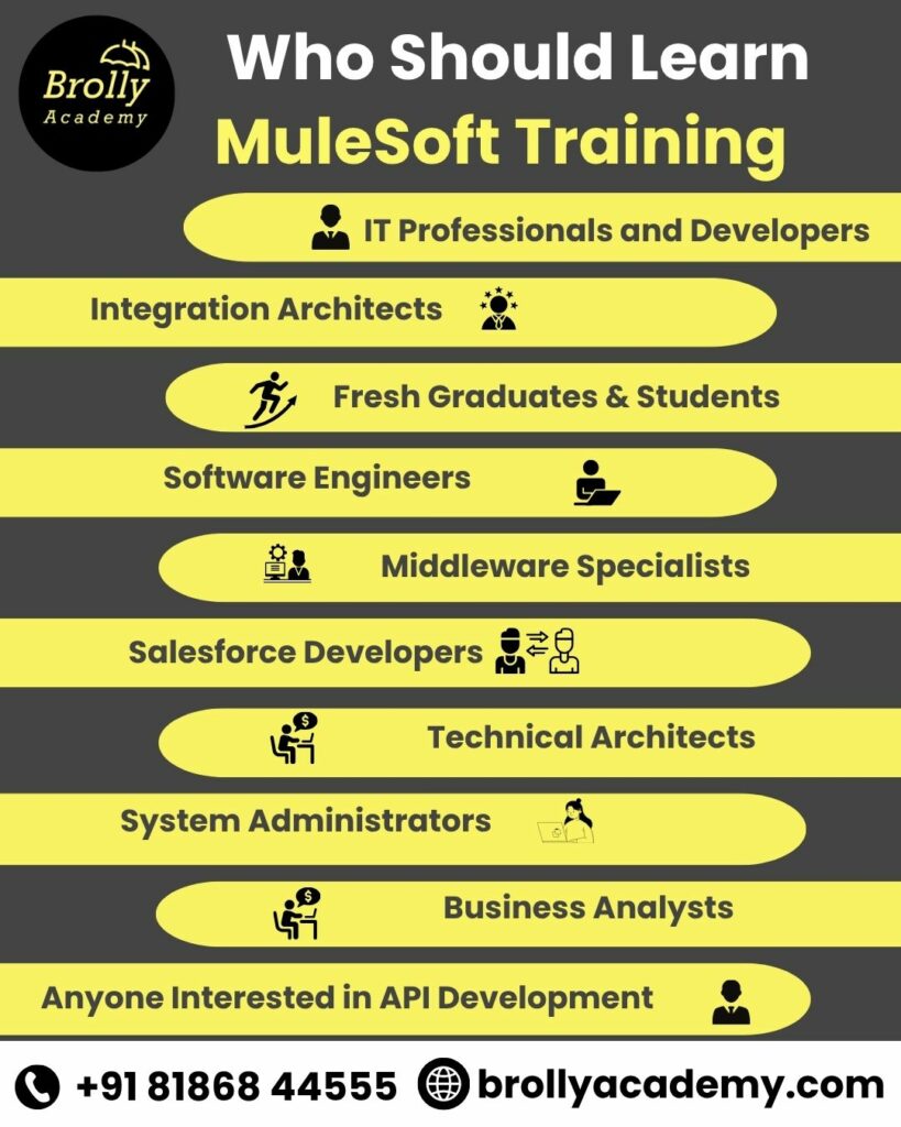 MuleSoft Training In Hyderabad - who should learn MuleSoft Training