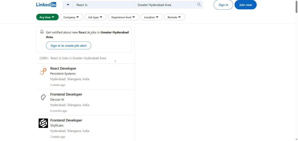 React js Training in Hyderabad-Material - react js jobs in hyderabad -Linkedin