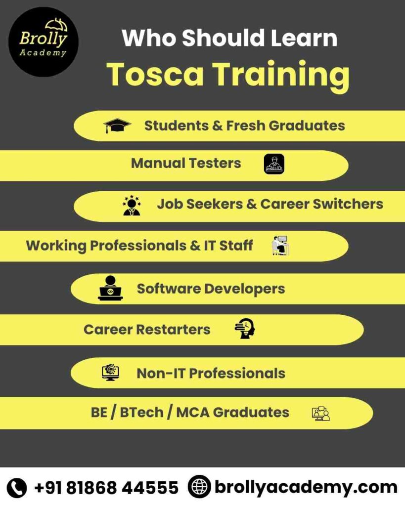 Tosca Training In Hyderabad - Who Should Learn