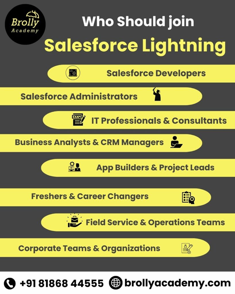 salesforce lightning training in hyderabad - who should join salesforce lightning