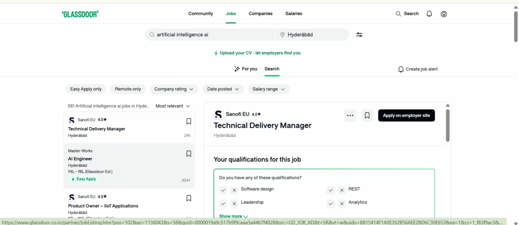 ChatGPT Course In Hyderabad - Jobs In Hyderabad- Glassdoor