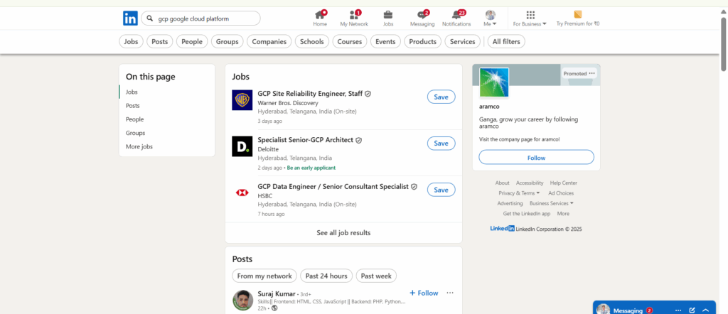 GCP Training In Hyderabad - Jobs In Hyderabad - LinkedIn
