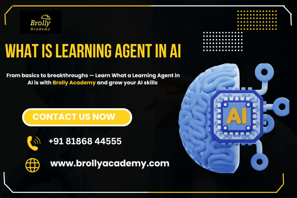 Learning Agents iIn Artificial Intelligence