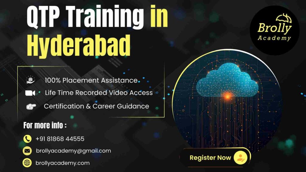 QTP Training In Hyderabad