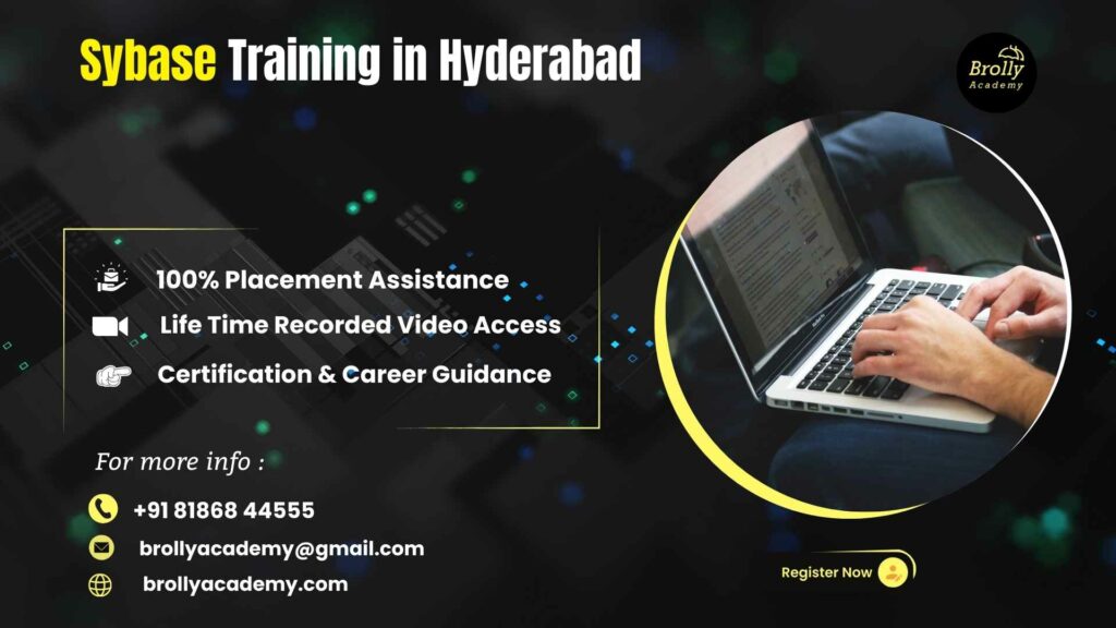 Sybase Training in Hyderabad