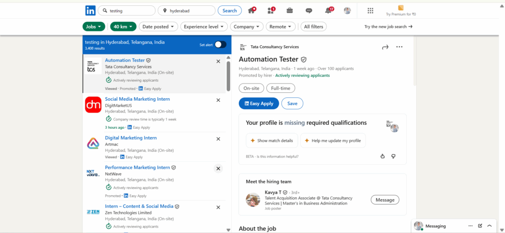 Test Complete Training In Hyderabad - Jobs In Hyderabad - LinkedIn