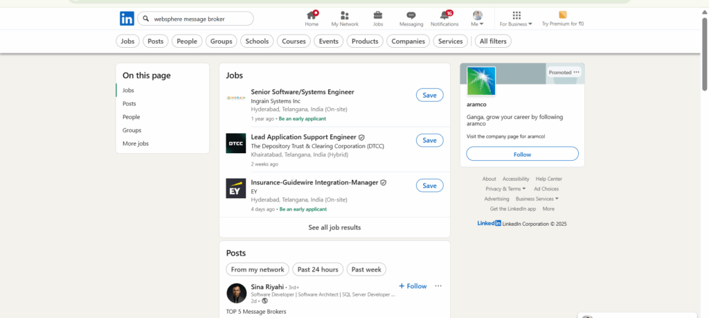 WebSphere Message Brokers (MQ) Training in Hyderabad - Jobs In Hyderabad - LinkedInWebSphere Message Brokers (MQ) Training in Hyderabad - Jobs In Hyderabad - LinkedIn