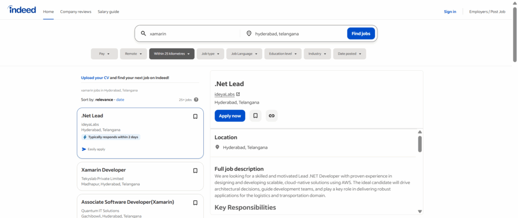 Xamarin Training In Hyderabad - Jobs in Hyderabad - Indeed