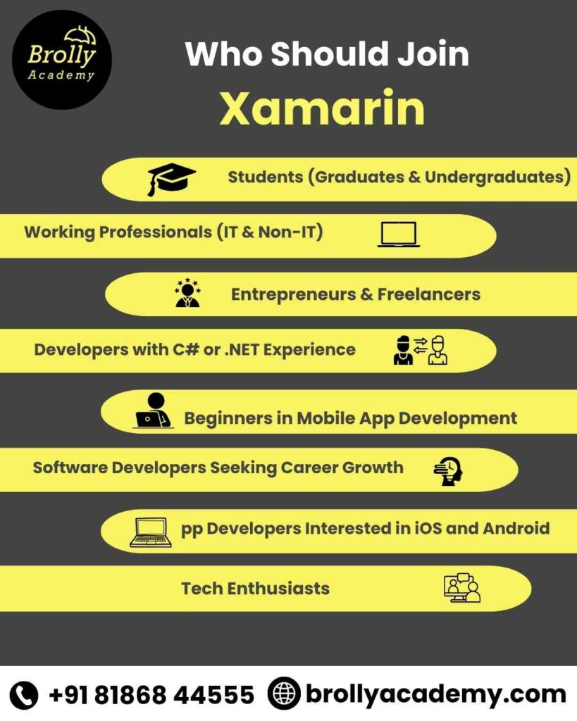 Xamarin Training in Hyderabad - Who Should Learn