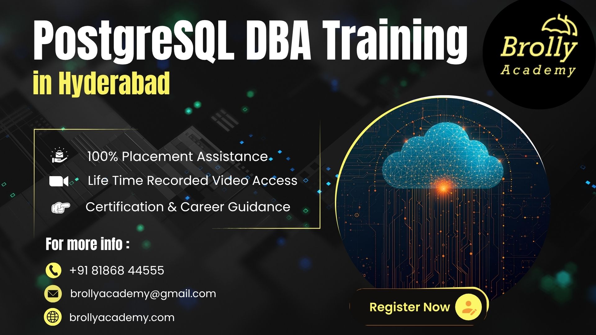 PostgreSQL DBA Training in Hyderabad With Placement
