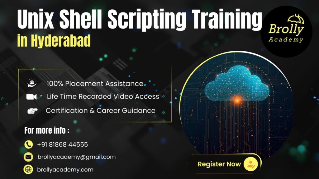 unix shell scripting training in hyderabad - benefits of the course