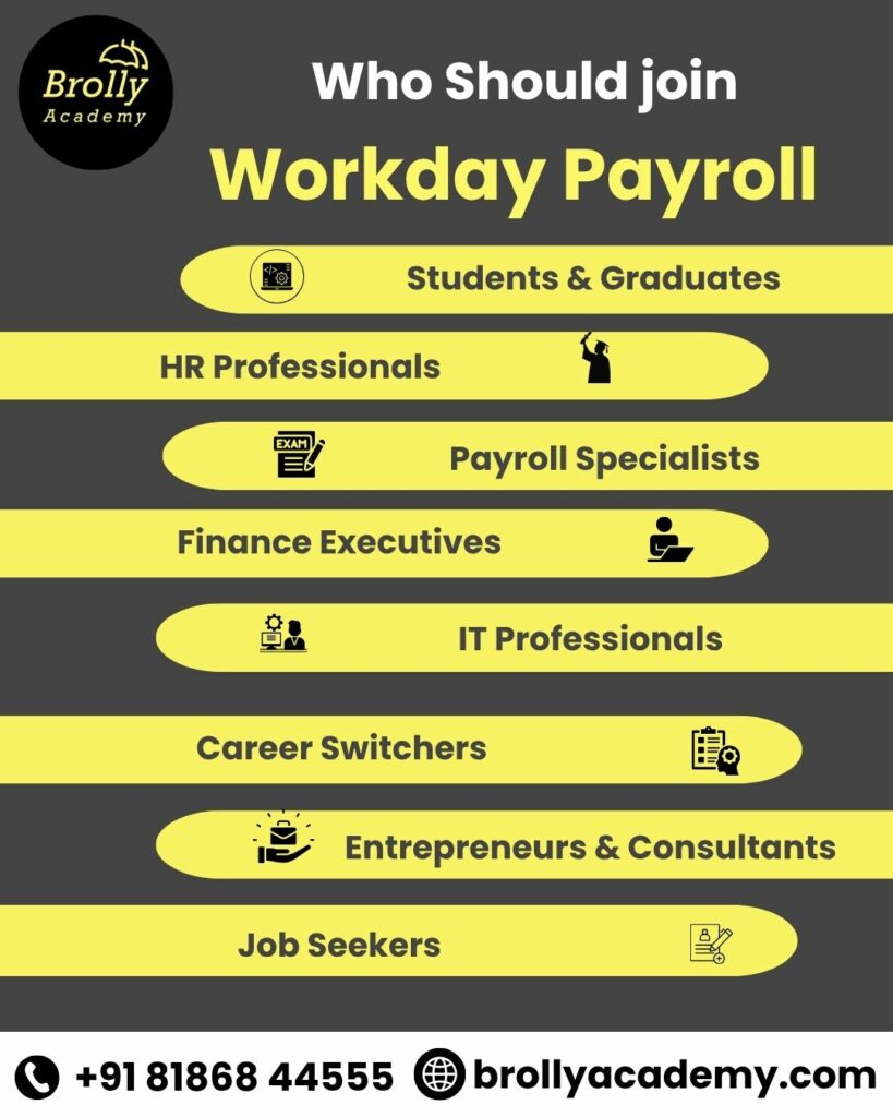 workday payroll training in hyderabad - who should join