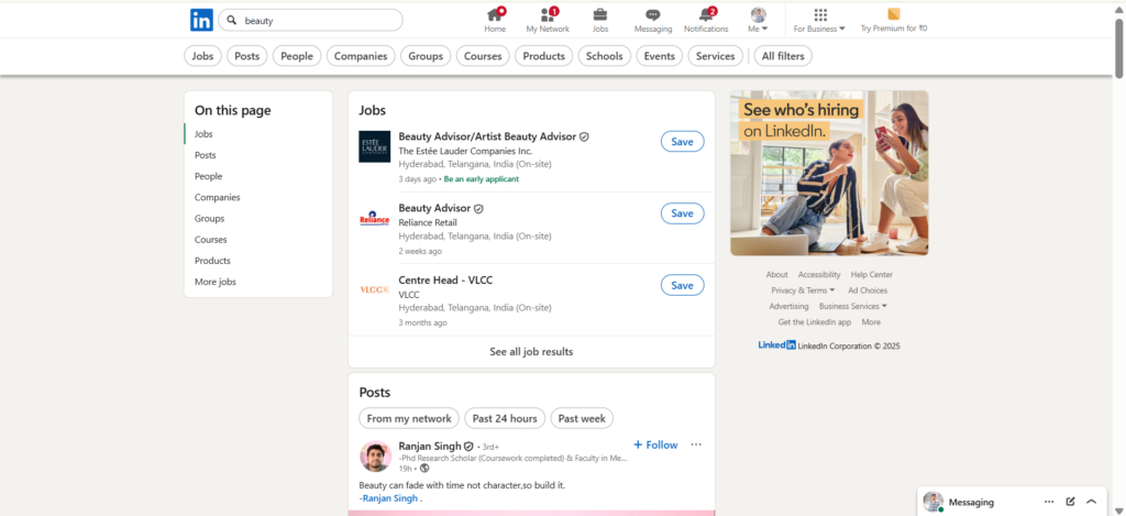 Beautician Course In Hyderabad - Jobs In Hyderabad - LinkedIn