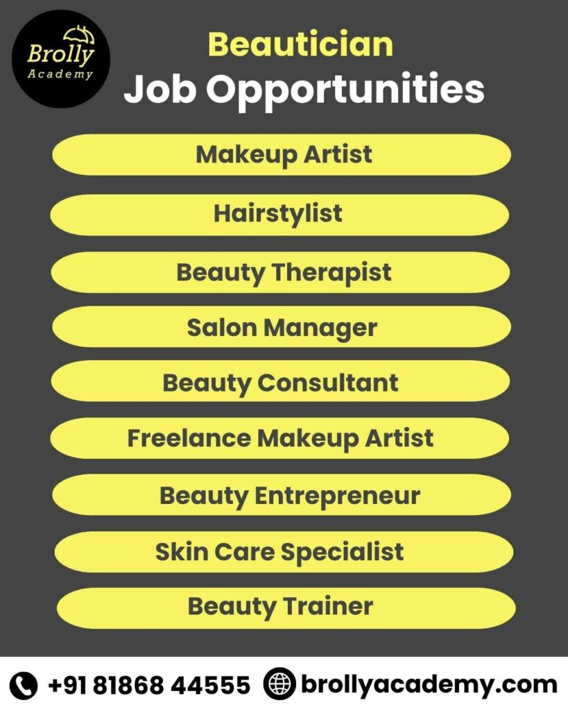 Beautician Course in Hyderabad - Job Opportunities