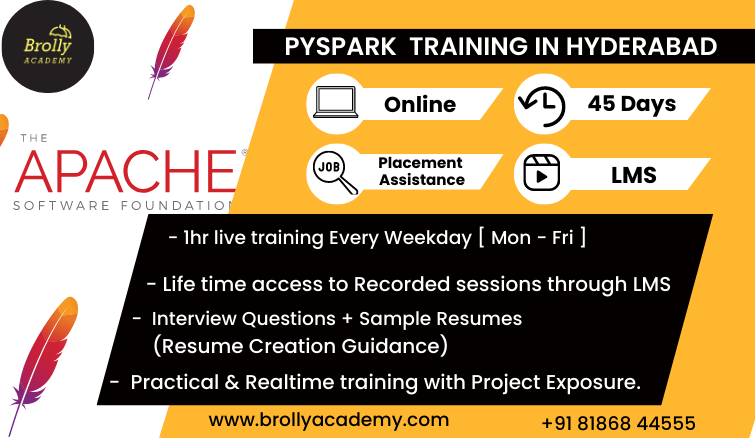 Pyspark course brolly academy