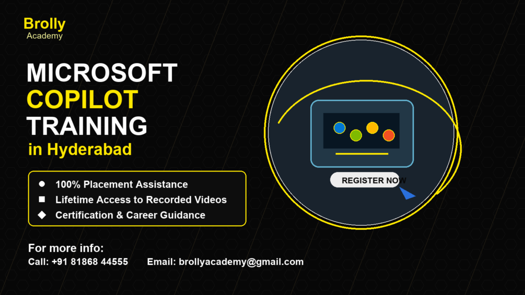 Microsoft Copilot Training in Hyderabad - Brolly Academy course image