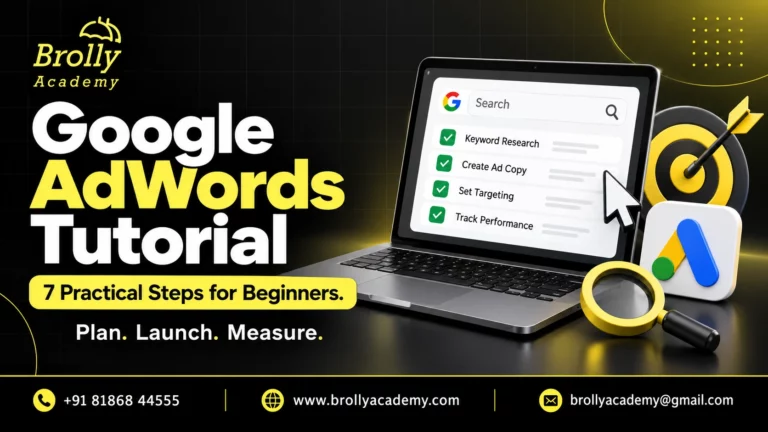 Google AdWords Tutorial: seven practical steps for planning, launching and measuring a Search campaign