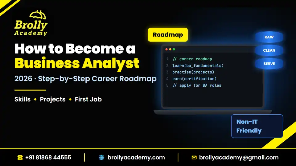How to become a business analyst in 2026, Brolly Academy