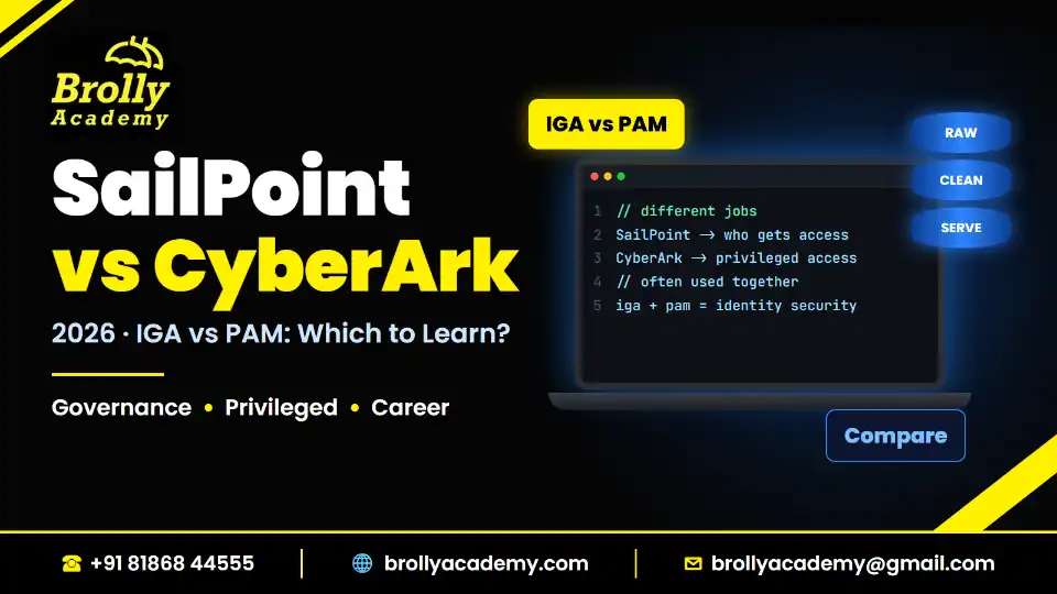 Learn About Learn Explained SailPoint vs CyberArk: IGA vs PAM, Which to Learn (2026)